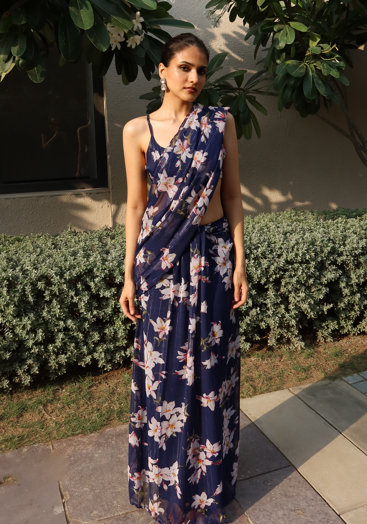 JUHI SAREE (STRAP BLOUSE)