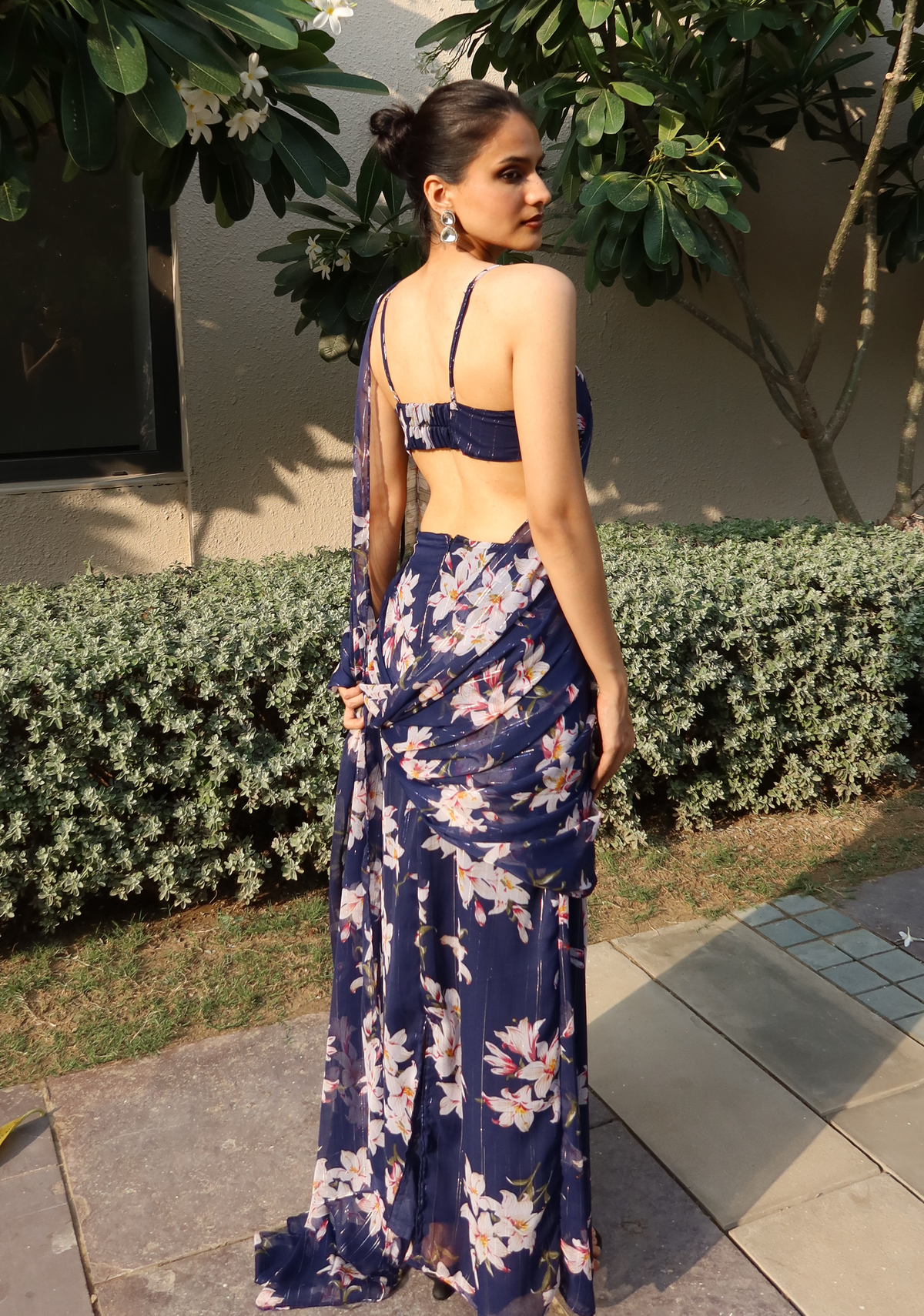 JUHI SAREE (STRAP BLOUSE)