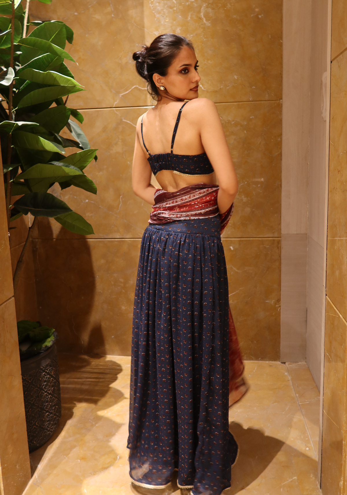 MALTI LEHENGA (STRAP BLOUSE)